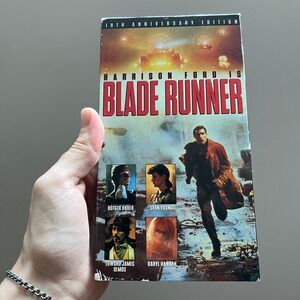 Blade Runner VHS 10th Anniversary Edition 1992 Harrison Ford Ridley Scott 1380